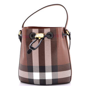 Burberry Tb Drawstring Bucket Bag Check #224338B11B